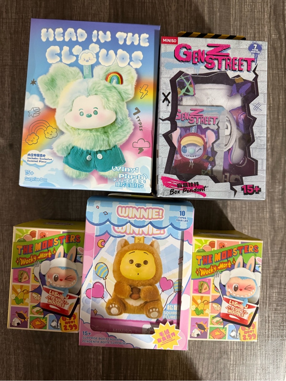 BUNDLE NIB Gen Z Street, HITC, Winnie Plush Toy & 2 Wacky Mart reseller bundle